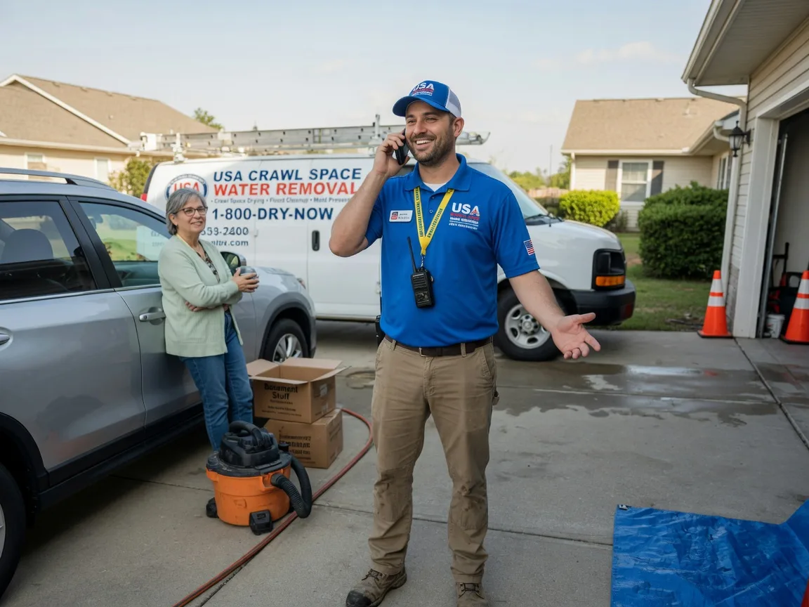 Crawl Space Water Removal Andrew, IA FAQs